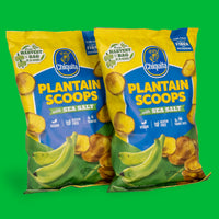 Plantain Scoops with Sea Salt